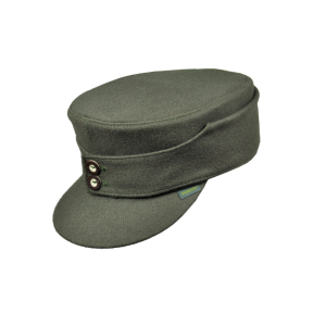 Skogen Förster Mütze Wolle Oliv 62