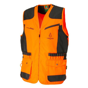Treeland Herren Weste Orange M