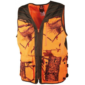 Somlys Herren Tarnweste Classy Orange Camo L