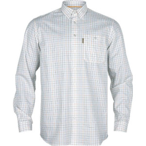 Härkila Herren Langarmshirt Portfield Mandarin check M