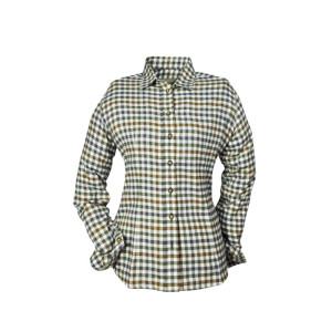 Skogen Damen Jagdbluse Karo Krempel 44