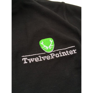 Twelvepointer Damen Polo Shirt schwarz M