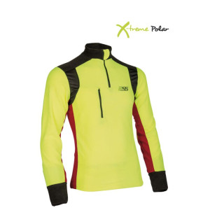 PSS X-treme polar Fleeceshirt gelb/rot M