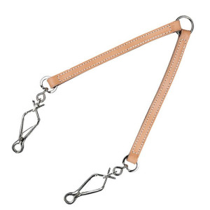 AKAH Lederkoppel für zwei Hunde