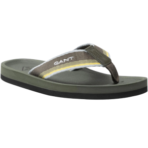 Gant Herren Beach Sandale Palmworld Dark Leaf 41