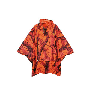 Hubertus Regenponcho OS70 Orange L/XL