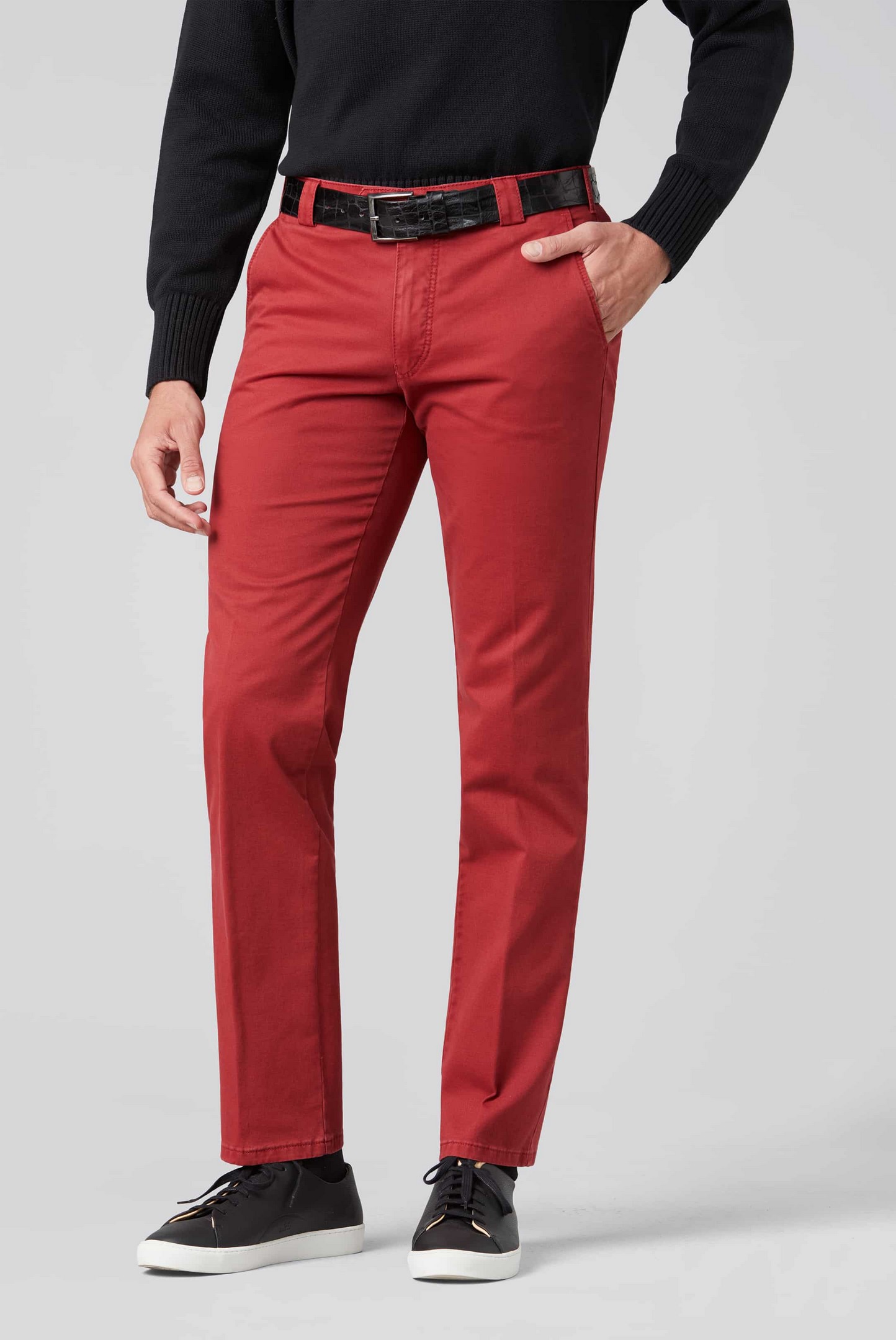 Meyer Broek Roma Soft Organic Cotton 2-Way-Stretch Rood / male