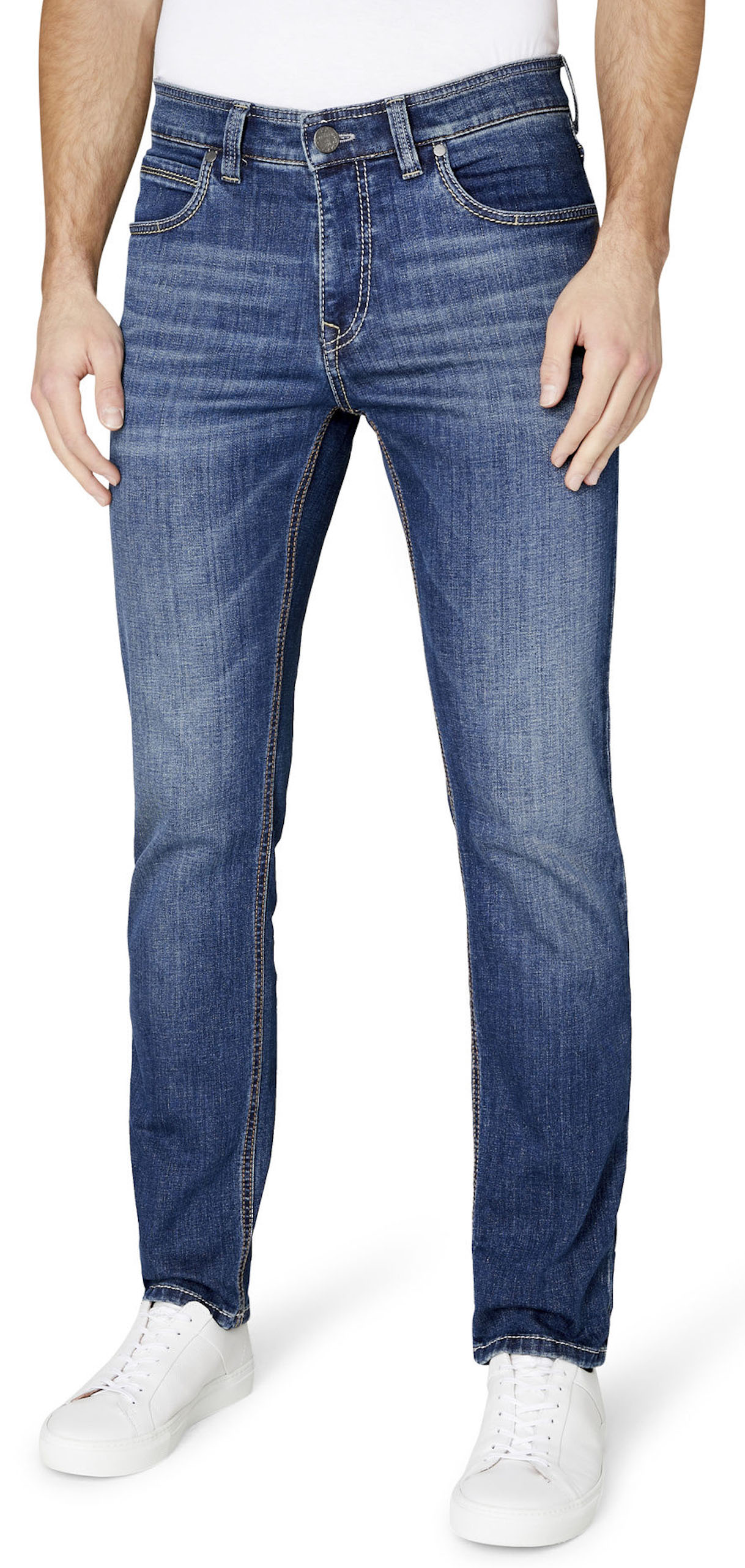 Gardeur BATU-2 Modern-Fit 5-Pocket Jeans Indigo / male