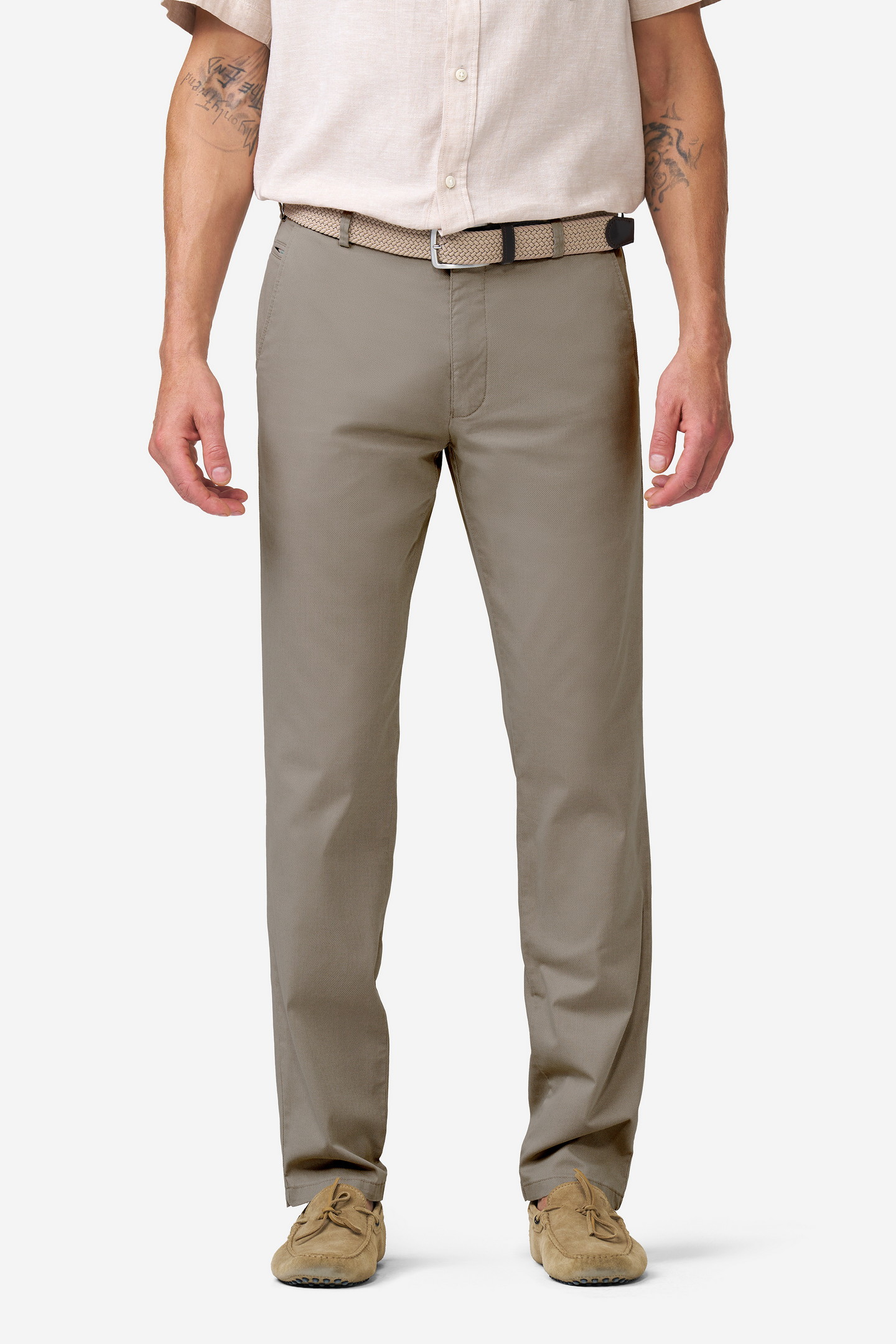 Meyer Broek Bonn Fine Structure High Comfort Stretch Zand / male