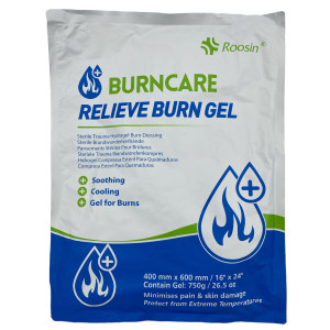 Burncare Relieve burn gel-opatrunek hydrożelowy na oparzenia 40x60 cm