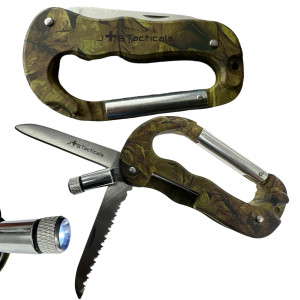 JB Tacticals Multitool karabińczyk JB-06 camo