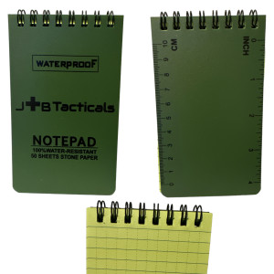 JB Tacticals wojskowy notes wodoodporny 7,5 x 13 cm