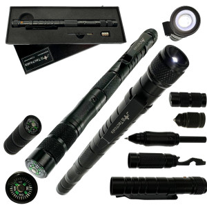 JB Tacticals Kubotan - Profesjonalny Długopis Taktyczny 10w1 JB-03