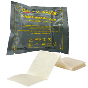 Opatrunek hemostatyczny CELOX Gauze Z-Fold 5ft