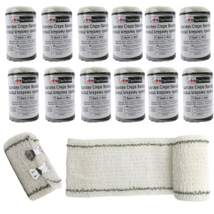 JB Tacticals 12szt. elastyczny bandaż crepe spandex-opaska uciskowa