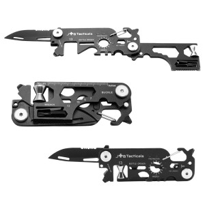 Multitool EDC 25w1 JB-18 – karta narzędziowa w formie karabinu