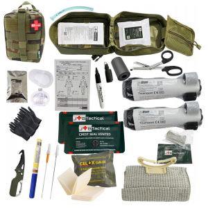 Apteczka taktyczna IFAK II NATO standard – zgodna z TCCC (17 elementów) WZ93 6" / 15 cm Celox