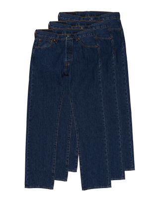 Levi's 501 Jeans Straight Fit 3-Pack – W38/L32, Herren Jeans