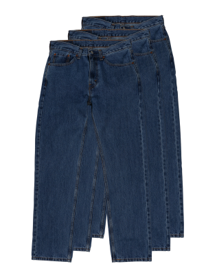 Levi's 505 Jeans Regular Fit 3-Pack – W30/L30, Men's Jeans