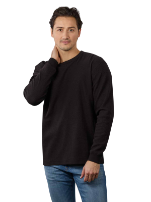 Tommy Jeans Long Sleeve Waffle T-Shirt Regular – XXL, Herren T-Shirt