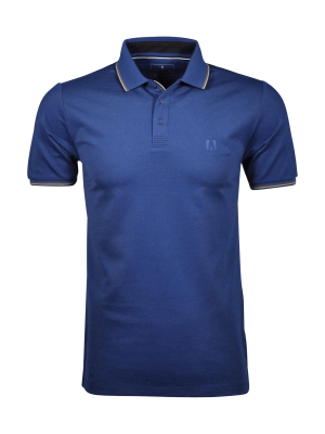 Ragman Polo SS Slim Fit – M, Men's Polo Shirt