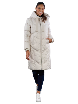 Marc O'Polo Long Jacket Real Down – M, Damen Jacke