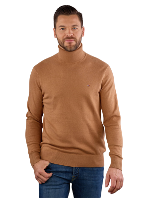 Tommy Hilfiger Pima CTN Cashmere Pullover Roll Neck – L, Herren Pullover