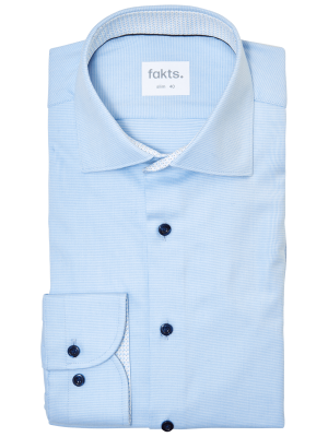 Fakts Shirt Modern Fit Busy – XL, Chemise Homme