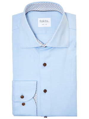 Fakts Shirt Modern Fit Busy – M, Herren Hemd