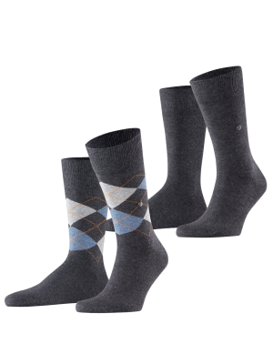 Burlington Everyday Mix Socks 2-Pack – 40-46, Chaussettes Homme