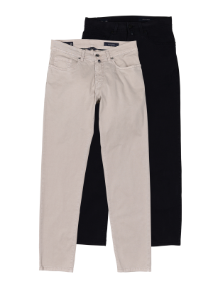 Pierre Cardin Lyon Pants Tapered 2-Pack – W33/L30, Pantalon Homme