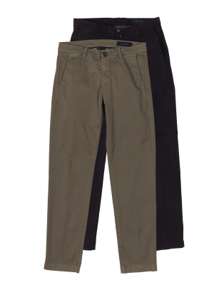 Pierre Cardin Colmar Chino Tapered 2-Pack – W33/L34, Herren Hose