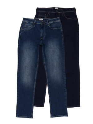 Mustang Washington Slim Straight 2-Pack – W29/L32, Jeans Homme