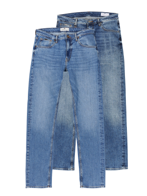 Cross Jeans Damien Jeans Slim 2-Pack – W36/L36, Herren Jeans