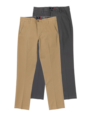 Dockers Smart 360 Chino Slim 2-Pack – W36/L34, Pantalon Homme