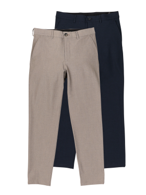Selected Robert Chino Slim Fit 2-Pack – W34/L32, Pantalon Homme