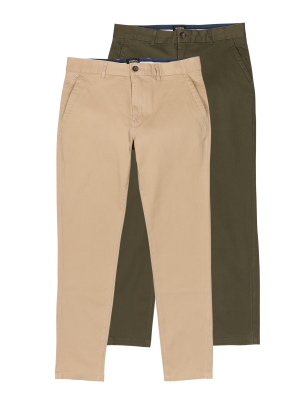 Scotch & Soda Mott Chino Super Slim Fit 2-Pack – W29/L32, Men's Pant