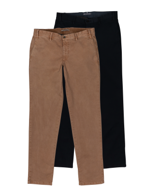 Hiltl Tavi Chino Slim Fit 2-Pack – W38/L34, Pantalon Homme