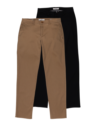 Brax Fabio Chino Slim Fit 2-Pack – W31/L32, Pantalon Homme