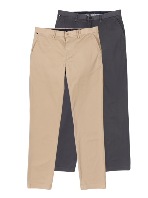 Tommy Hilfiger Denton Chino Straight 2-Pack – W32/L34, Men's Pant
