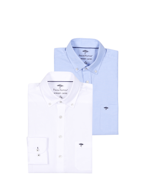 Fynch-Hatton All Season Oxford Shirt 2-Pack – 3XL, Men's Shirt