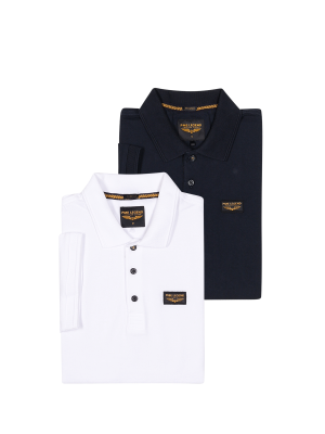 PME Legend Short Sleeve Polo 2-Pack – S, Chemise Polo Homme