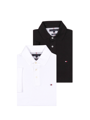 Tommy Hilfiger Core 1985 Slim Polo 2-Pack – XXL, Herren Polo Shirt