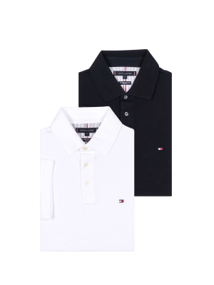Tommy Hilfiger Core 1985 Slim Polo 2-Pack – XL, Men's Polo Shirt
