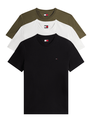 Tommy Jeans T-Shirt Slim 3-Pack – S, Herren T-Shirt