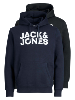 Jack & Jones Sweat Hoodie 2-Pack – S, Pullover Homme