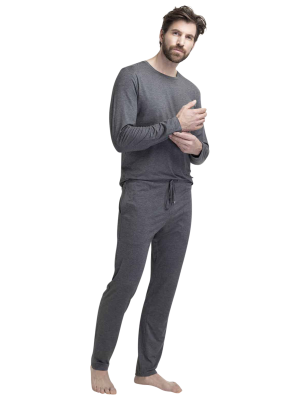 ISA Luxury Pure Pyjama Pants – M, Herren Unterwäsche