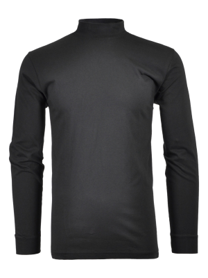 Ragman T-Shirt Mock Neck LS Comfort Fit – 3XL, Men's T-Shirt