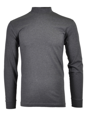 Ragman T-Shirt Mock Neck LS Comfort Fit – S, Men's T-Shirt