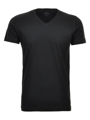 Ragman T-Shirt V-Neck Slim Fit 2-Pack – M, Herren T-Shirt